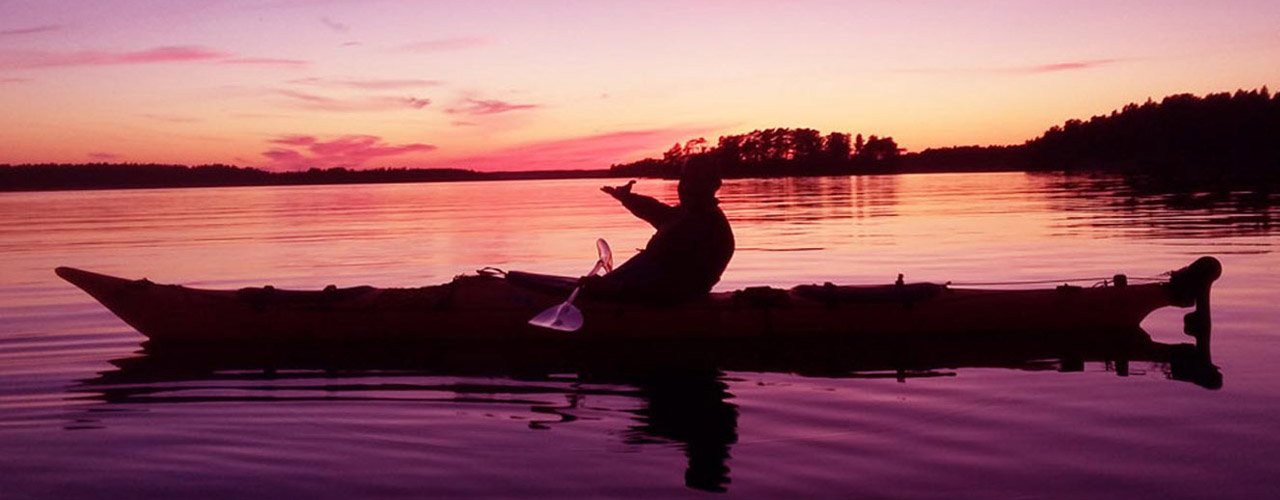 Kajakpaddling i Oxelösunds skärgård